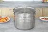 Ảnh Nồi luộc gà inox 5 đáy nắp kính 28 cm Green Cook GCS243-28IH 0