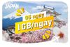 Ảnh Esim du lịch Bluecom Japan 1GB/Ngày 5 Ngày 0