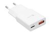 Ảnh Adapter Sạc 2 cổng USB Type C PD QC 3.0 GaN PPS 30W Xmobile ACL100-QP30 0