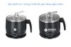 Ảnh Ca nấu đa năng Mishio MK214 đen 1.5 lít 0