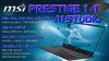 Ảnh Laptop MSI Prestige 14 AI Studio C1UDXG Ultra 7 155H/16GB/1TB/6GB RTX3050/144Hz/Túi/Win11 (058VN) 0