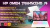 Ảnh Laptop HP OMEN Transcend 14 fb0135TX Ultra 7 155H/16GB/1TB/8GB RTX4060/120Hz/Win11 (AY8V1PA) 0
