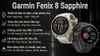 Ảnh Đồng hồ thông minh Garmin Fenix 8 Sapphire 43mm viền Titanium 0