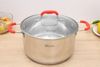 Ảnh Nồi inox 5 đáy nắp kính 24 cm Sunhouse Mama SHG2524MSD 0