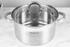 Ảnh Nồi inox 5 đáy nắp kính 22 cm Kangaroo KG876M 0