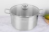 Ảnh Nồi inox nắp kính 28 cm Delites NR004-28 0