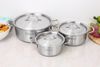 Ảnh Bộ 3 nồi inox nắp inox Fivestar HT Cook HT-06DN 0
