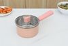Ảnh Quánh inox 3 đáy nắp kính 14 cm Elmich Baby EL-2510AP 0