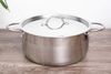 Ảnh Nồi inox 3 đáy nắp inox 24 cm Delites NE014-24 0