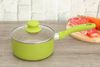 Ảnh Quánh nhôm chống dính nắp kính 16 cm Sunhouse SMP151 Xanh lá 0