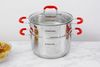 Ảnh Bộ nồi xửng inox 5 đáy nắp kính 24 cm Sunhouse SHG507-24 0