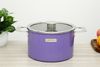 Ảnh Nồi inox 3 đáy nắp kính 22 cm Elmich Hera EL-8183 0