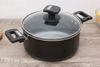 Ảnh Nồi nhôm chống dính nắp kính 22 cm Delites NCDE002-22 0