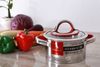 Ảnh Nồi inox 3 đáy nắp kính 16 cm Happycook HC-16AR 0