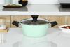 Ảnh Nồi nhôm chống dính nắp kính 20 cm Green Cook GCS226-20IH 0