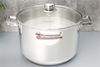 Ảnh Nồi inox 3 đáy nắp kính 30 cm Happycook NC-30G 0