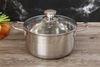 Ảnh Nồi inox 3 đáy nắp kiếng 20 cm Smartcook SM2401MN 0