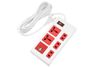 Ảnh Ổ cắm điện Điện Quang 5 lỗ 2 USB 5m ECO ĐQ ESK 5WR 5ECO 2A 0