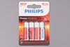 Ảnh Pin AA 4 viên Alkaline Philips LR6P4B 0