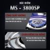 Ảnh Bếp gas đơn Maxsun MS-3800SP-đỏ 0
