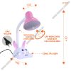 Ảnh Đèn bàn Nanoco E27, thỏ hồng NDKC01P 0