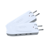 Ảnh Ổ cắm xoay gấp gọn Điện Quang ĐQ ESK RT W5 (5 lỗ, màu trắng) 0