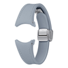Ảnh Dây Da Khóa D Samsung Galaxy Watch Size S/M Xanh Dương 0