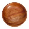 Ảnh Dĩa Tròn Gỗ Xà Cừ Thanh Tú 14cm 0