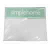 Ảnh Drap SIMPLEHOME Trắng Trơn 1.6 X 2M 0