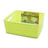 Ảnh Rổ Nhựa Mây Chữ Nhật TL1-953 35.5CM 0