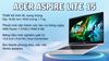 Ảnh Laptop Acer Aspire Lite 15 AL15 41P R3QL R7 5700U/8GB/512GB/Win11 (NX.J54SV.001) 0
