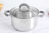 Ảnh Nồi inox 3 đáy nắp kính 20 cm Hommy CW-S042-20 0