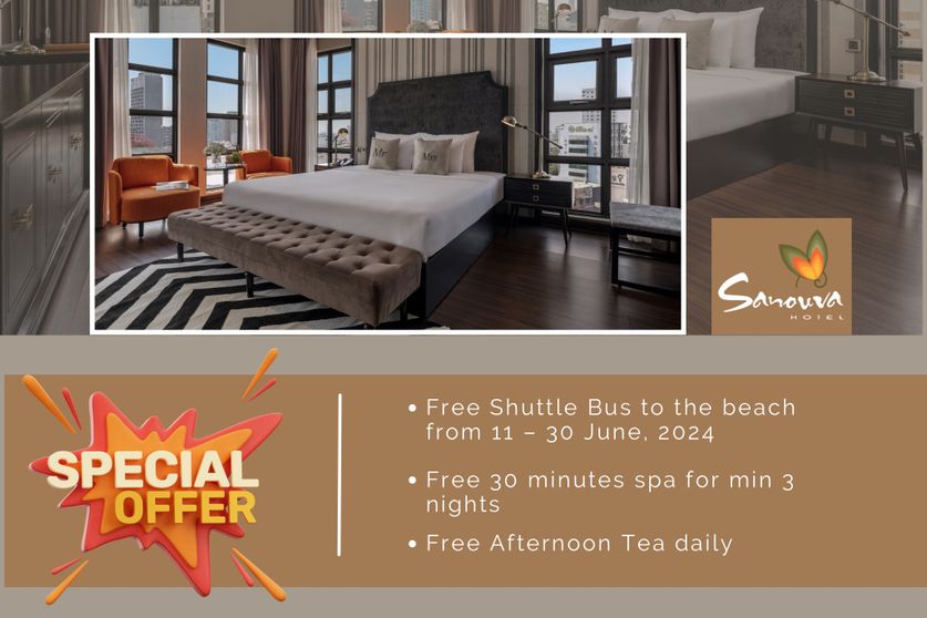 Ảnh Sanouva Danang Hotel – Daily Afternoon Tea Inclusive