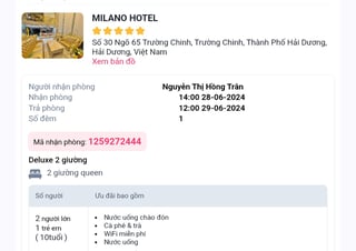 Ảnh người dùng đánh giá MILANO HOTEL 