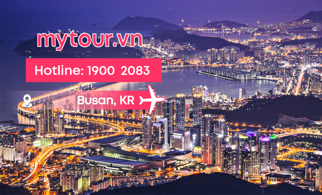 vé máy bay đi Busan, KR