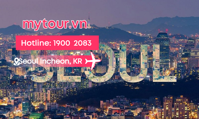 vé máy bay đi Seoul Incheon, KR