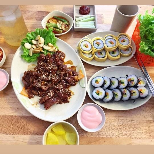 Ảnh Gimbab Hàn Quốc