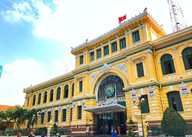 Ảnh Bưu Điện Trung tâm Sài Gòn
