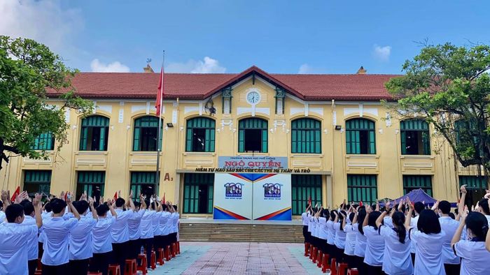 Không gian học tập tại Trường THPT Ngô Quyền