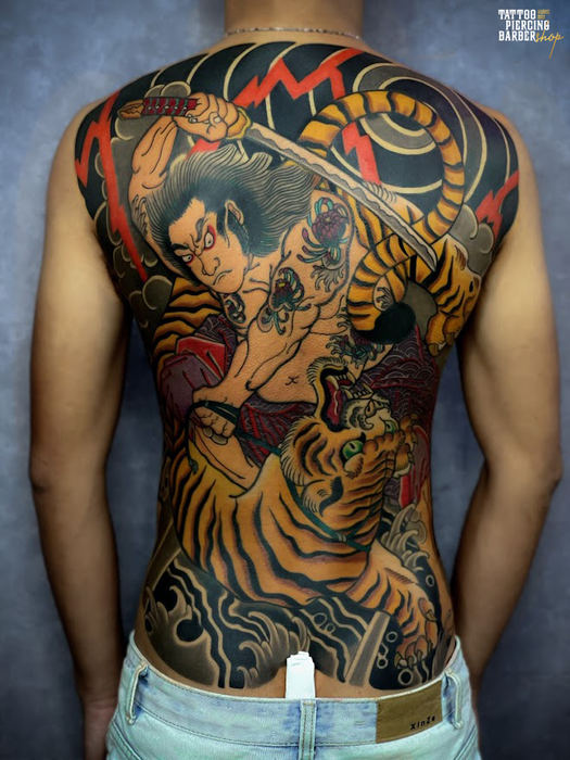Tác phẩm nghệ thuật ấn tượng tại Hoàng Non Tattoo & Piercing
