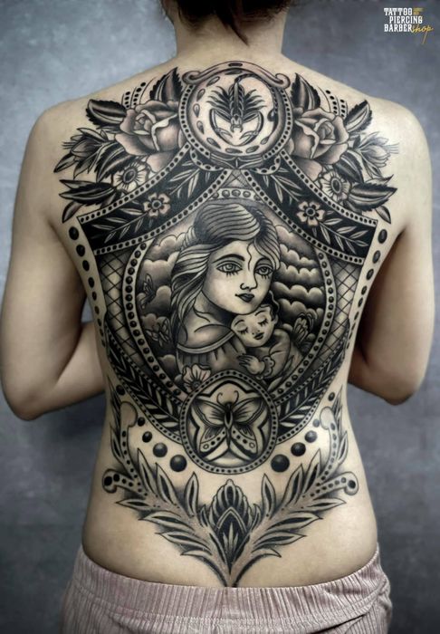 Kiệt tác body art từ Hoàng Non Tattoo & Piercing