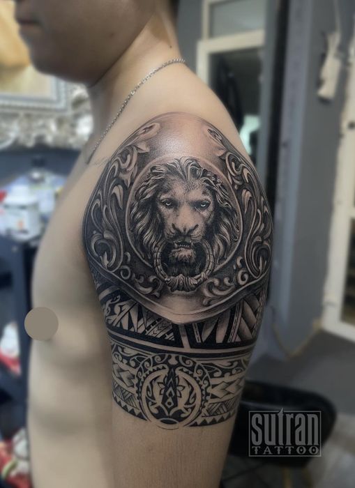 Hình xăm thiết kế theo ý tưởng của khách hàng thực hiện tại Su Trần Tattoo - ảnh 1