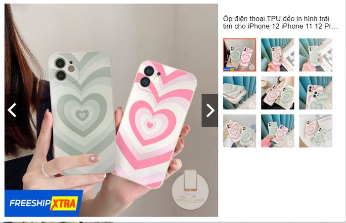 Hình ảnh bộ sưu tập ốp lưng tại Wolka Store