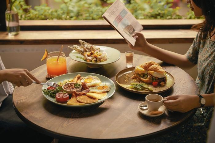 Không gian xanh mát tại Xofa Café & Bistro