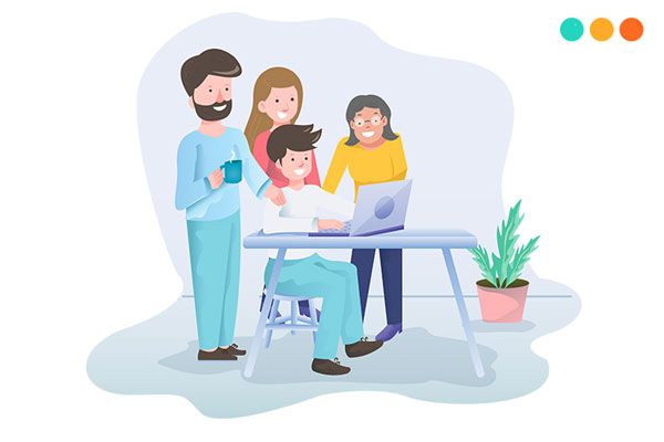 Hình ảnh minh họa: Hai người bạn thời thơ ấu (Nguồn: internet)