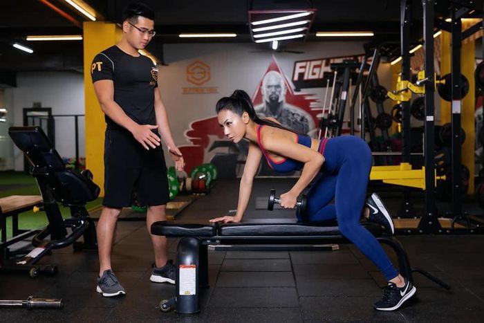 Không gian tập luyện đạt chuẩn tại 3S Fitness