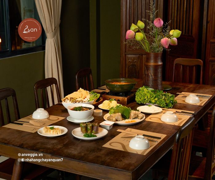 Những góc ảnh đẹp tại Nhà Hàng Chay An & Cafe (ảnh 2)