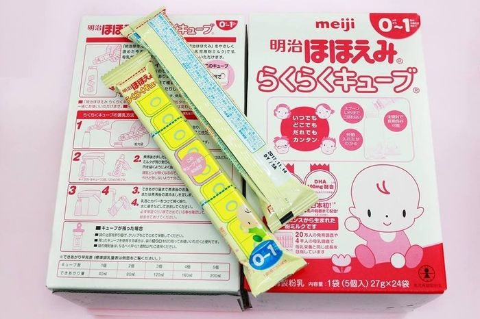 Hình ảnh sữa Meiji số 0 Nhật Bản 1