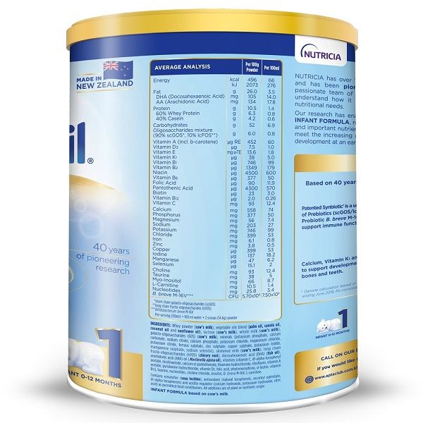Hình ảnh sản phẩm Aptamil New Zealand số 1 (ảnh 2)