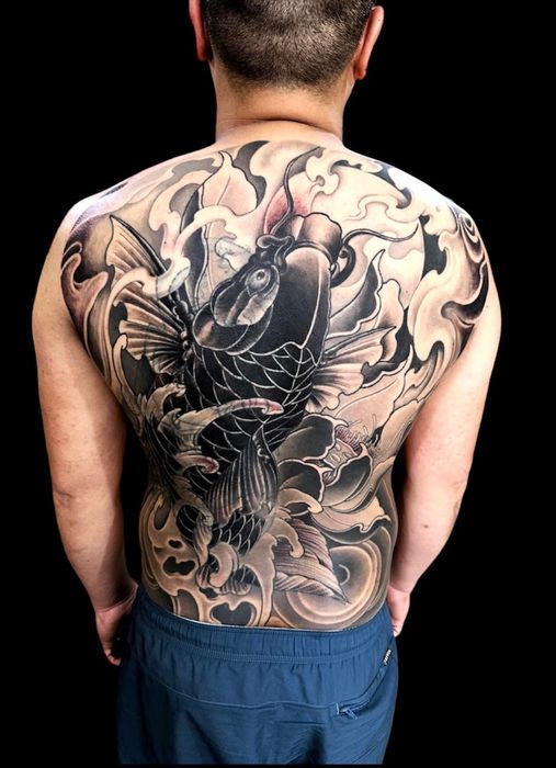 Tattoo Bình Cháy hình 1